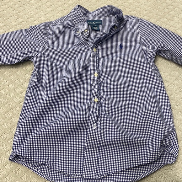 Ralph Lauren boys button down size 7 - Picture 1 of 1